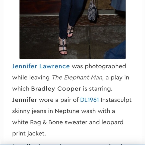 DL1961 Florence instasculpt skinny raw hem size 27 - Picture 2 of 11